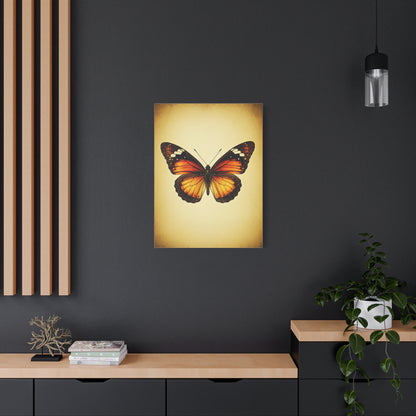 Vintage Monarch Butterfly Illustration Wall Art & Canvas Prints