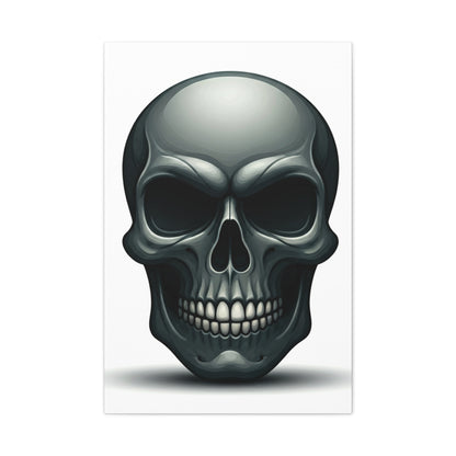 Steel Skull Essence Wall Art & Canvas Print