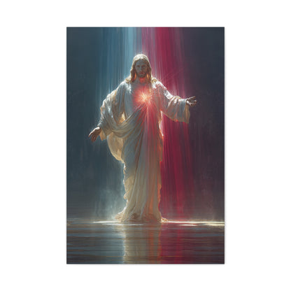 Divine Mercy Christ Radiant Light Wall Art & Canvas Print