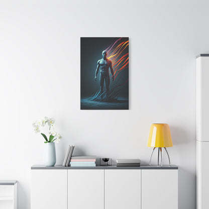 Energy Form Human Figure Wall Art & Canvas Prints