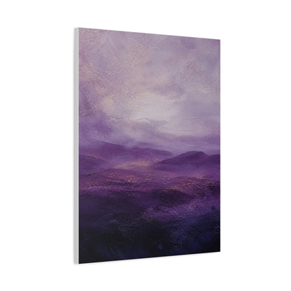 Amethyst Horizon Landscape Wall Art & Canvas Print