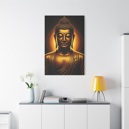 Radiant Halo Enlightenment Buddha Wall Art & Canvas Prints