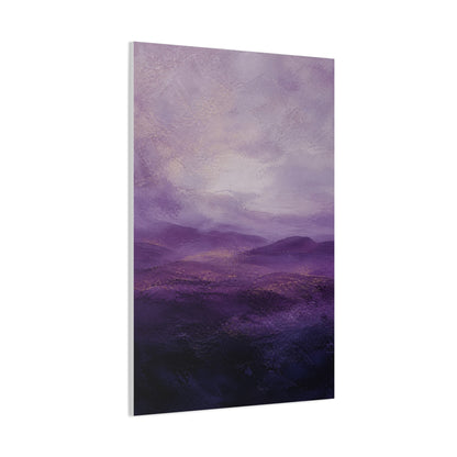 Amethyst Horizon Landscape Wall Art & Canvas Print