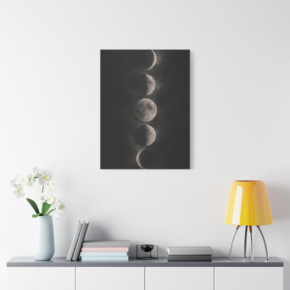 Moon Phase Minimal Celestial Wall Art & Canvas Print