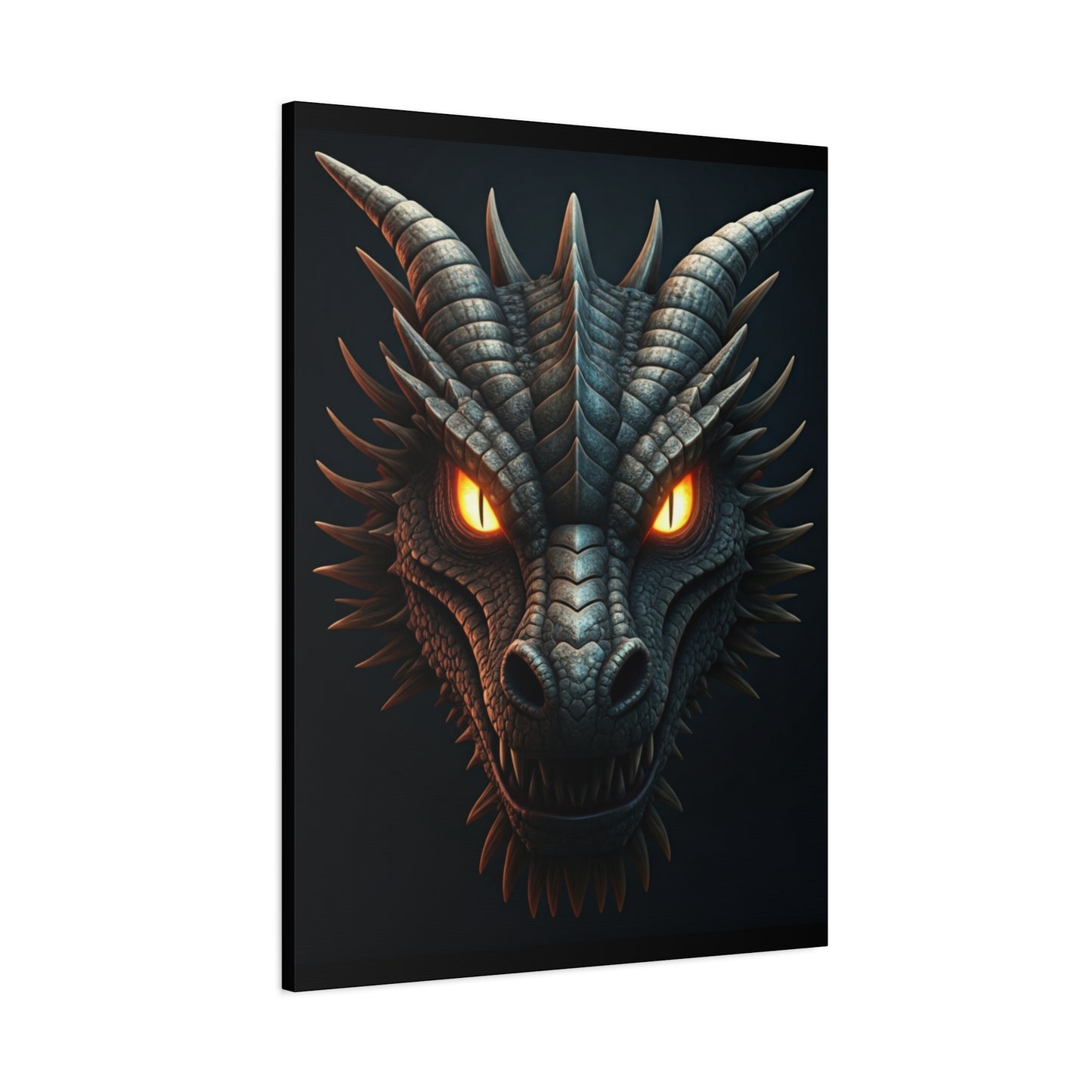Infernal Dragon Sovereign Wall Art & Canvas Print