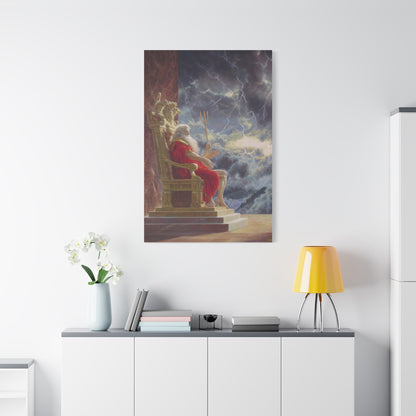 Zeus King of Olympus Classical Mythology Wall Art & Canvas Print