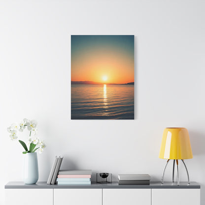 Radiant Ocean Sunrise Reflection Wall Art & Canvas Prints