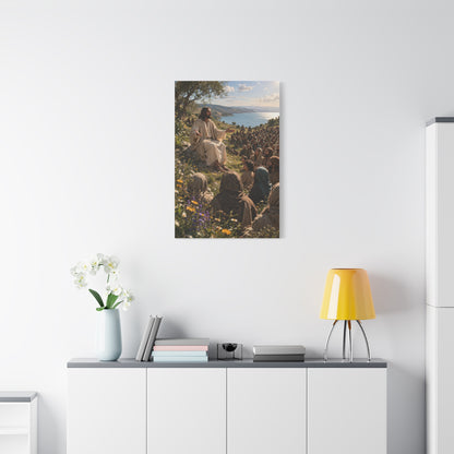 Sermon on the Mount Teaching Wall Art & Canvas Print