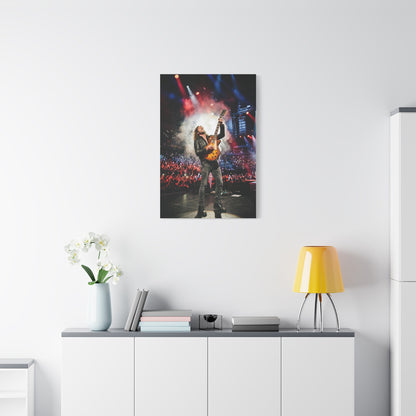 Live Concert Guitar Performance Wall Art & Canvas Print