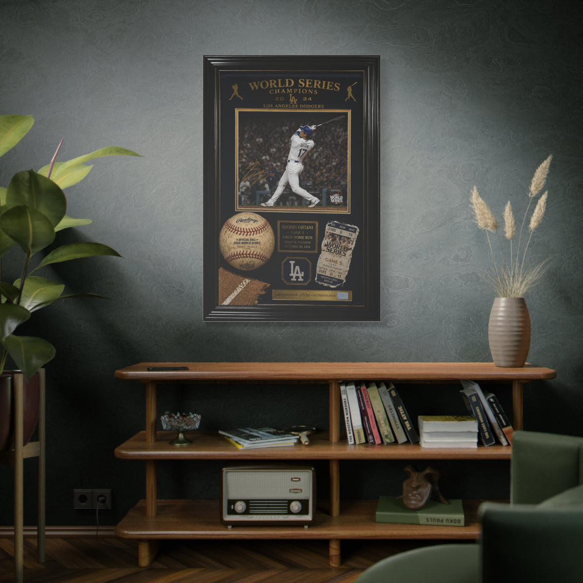 Shohei Ohtani World Series Memorabilia Sports Wall Art & Canvas Print