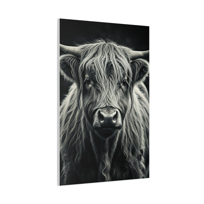 Highland Longhorn Portrait Wall Art & Canvas Prints