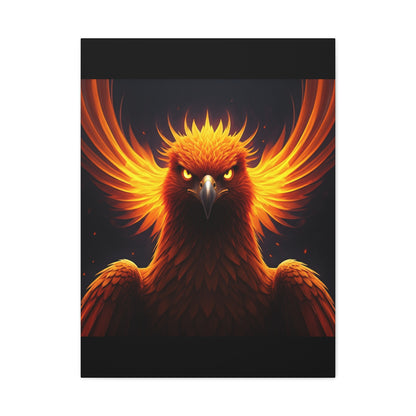 Phoenix Ascension Blaze Wall Art & Canvas Print