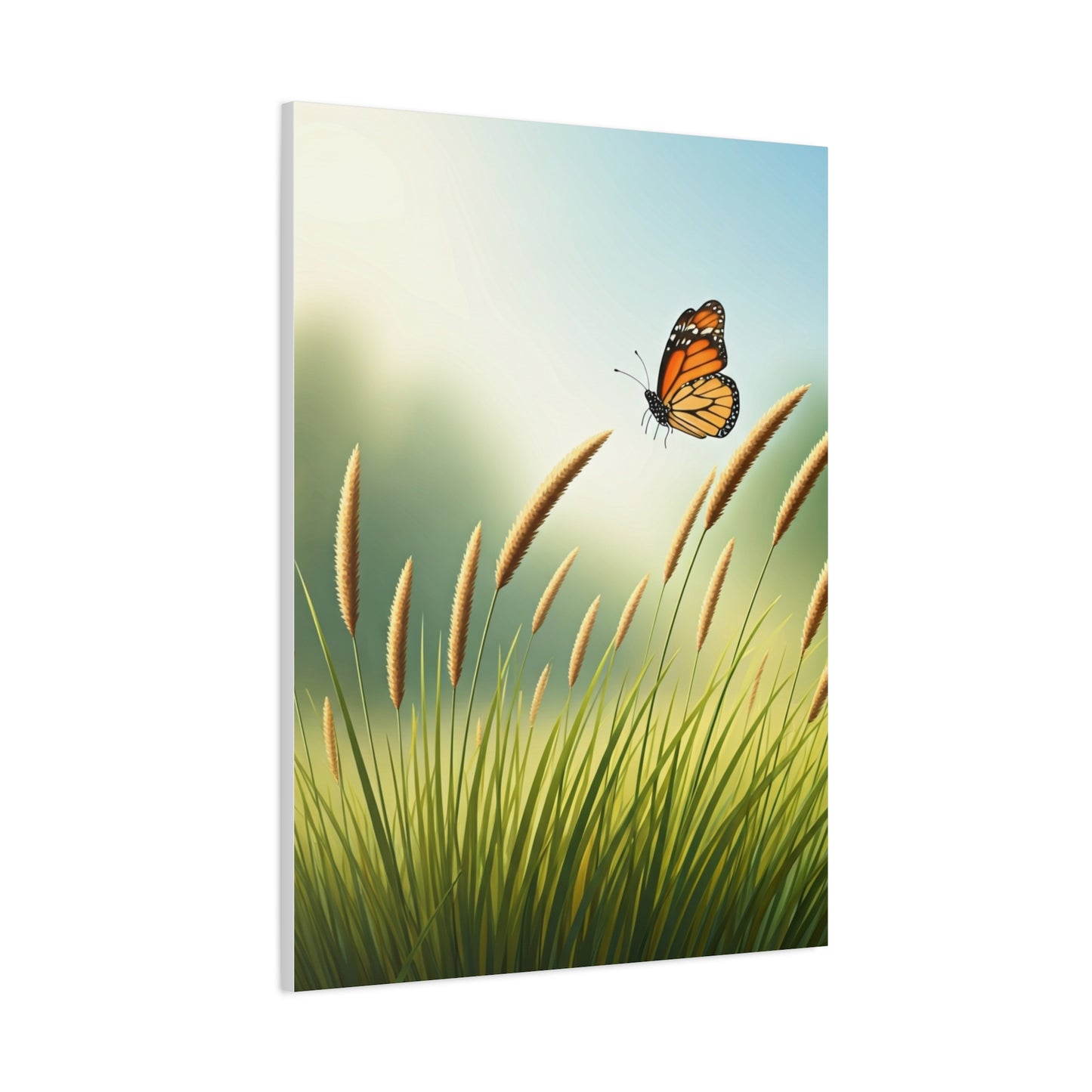 Meadow Flight Butterfly Wall Art & Canvas Prints