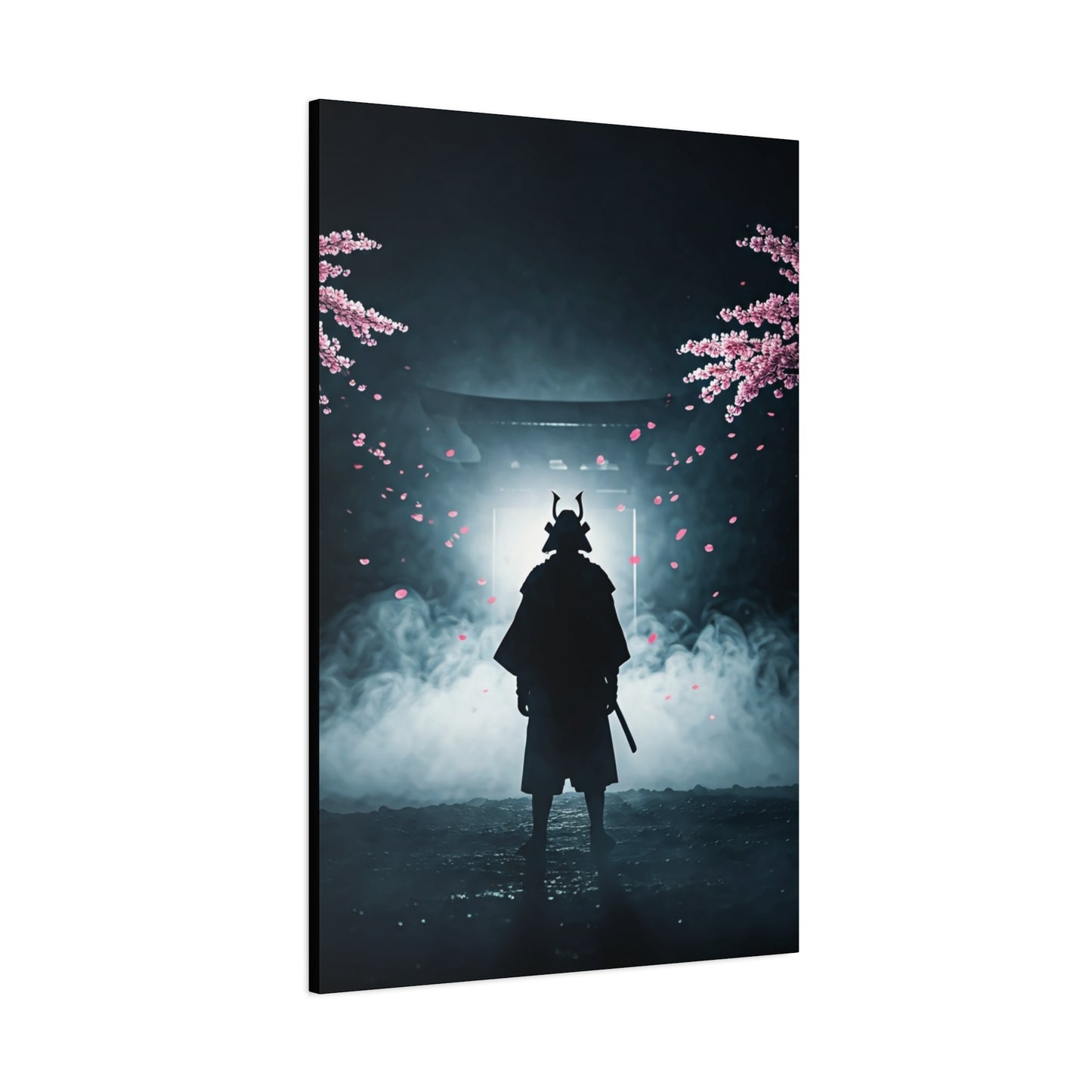 Samurai at the Torii Gate Wall Art & Canvas Prints