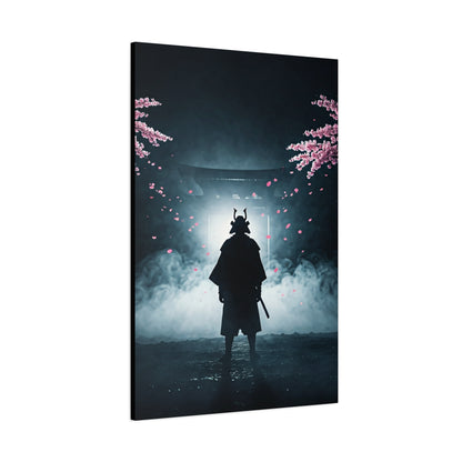 Samurai at the Torii Gate Wall Art & Canvas Prints