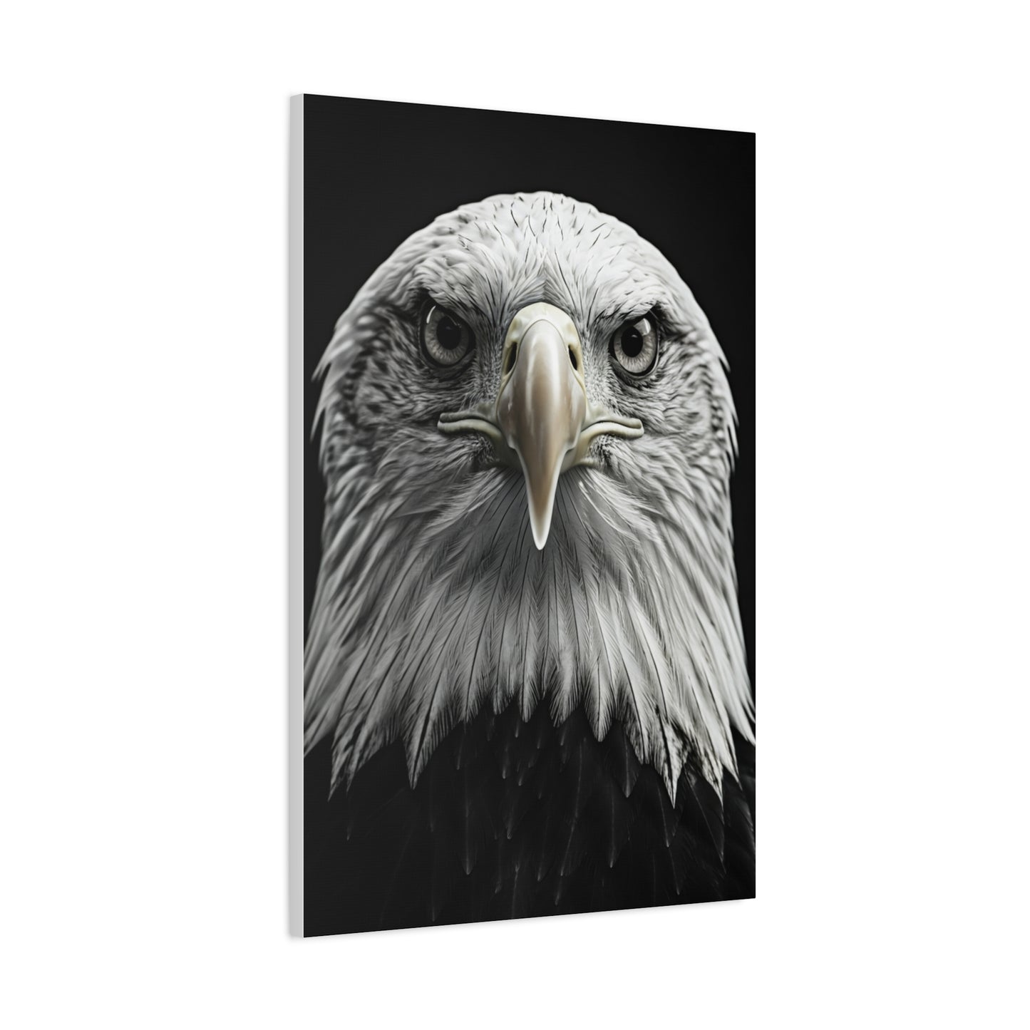 Bald Eagle Power Portrait Wall Art & Canvas Prints