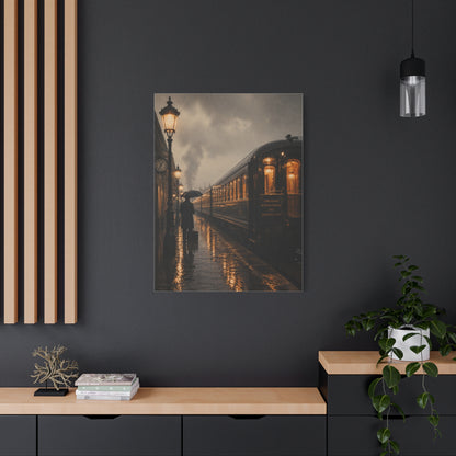 Classic European Night Train Journey Wall Art & Canvas Print