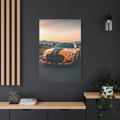 Ford Mustang Shelby GT500 Mountain Pass Assault Wall Art & Canvas Prints