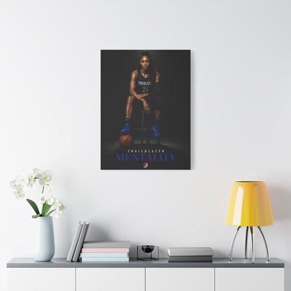 Trailblazer Mentality Women’s Basketball Sports Wall Art & Canvas Print