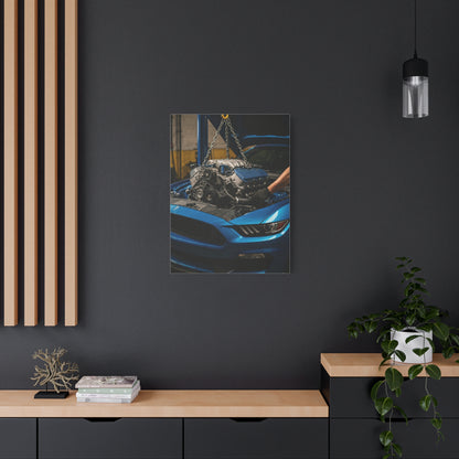 Ford Mustang Shelby GT350 Performance Build Workshop Wall Art & Canvas Prints