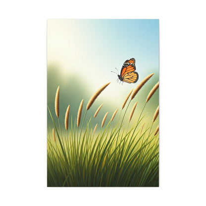 Meadow Flight Butterfly Wall Art & Canvas Prints