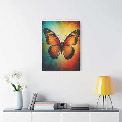 Vibrant Monarch Butterfly Spectrum Wall Art & Canvas Prints