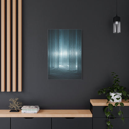 Frozen Light Corridor Wall Art & Canvas Prints