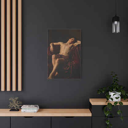 Classical Draped Male Figure Wall Art & Canvas Print
