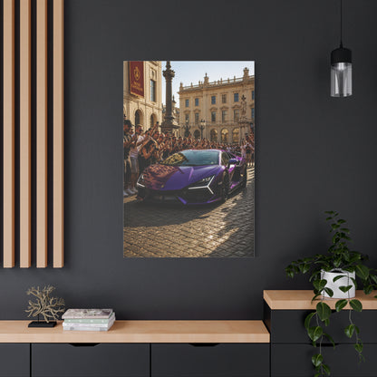 Viola Mithras Lamborghini Revuelto Supercar Scene Wall Art & Canvas Print