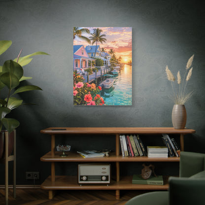 Key West Harbor Sunrise Wall Art & Canvas Print