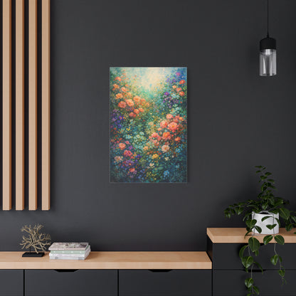 Vivid Magical Garden Floral Wall Art & Canvas Print