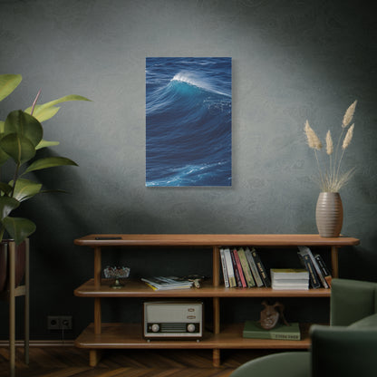 Open Ocean Cresting Wave Study Wall Art & Canvas Print