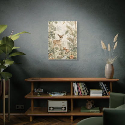 Neutral Safari Botanical Wildlife Tropical Wall Art & Canvas Print