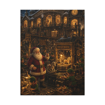 The Midnight Shift Toy Factory Wall Art & Canvas Print