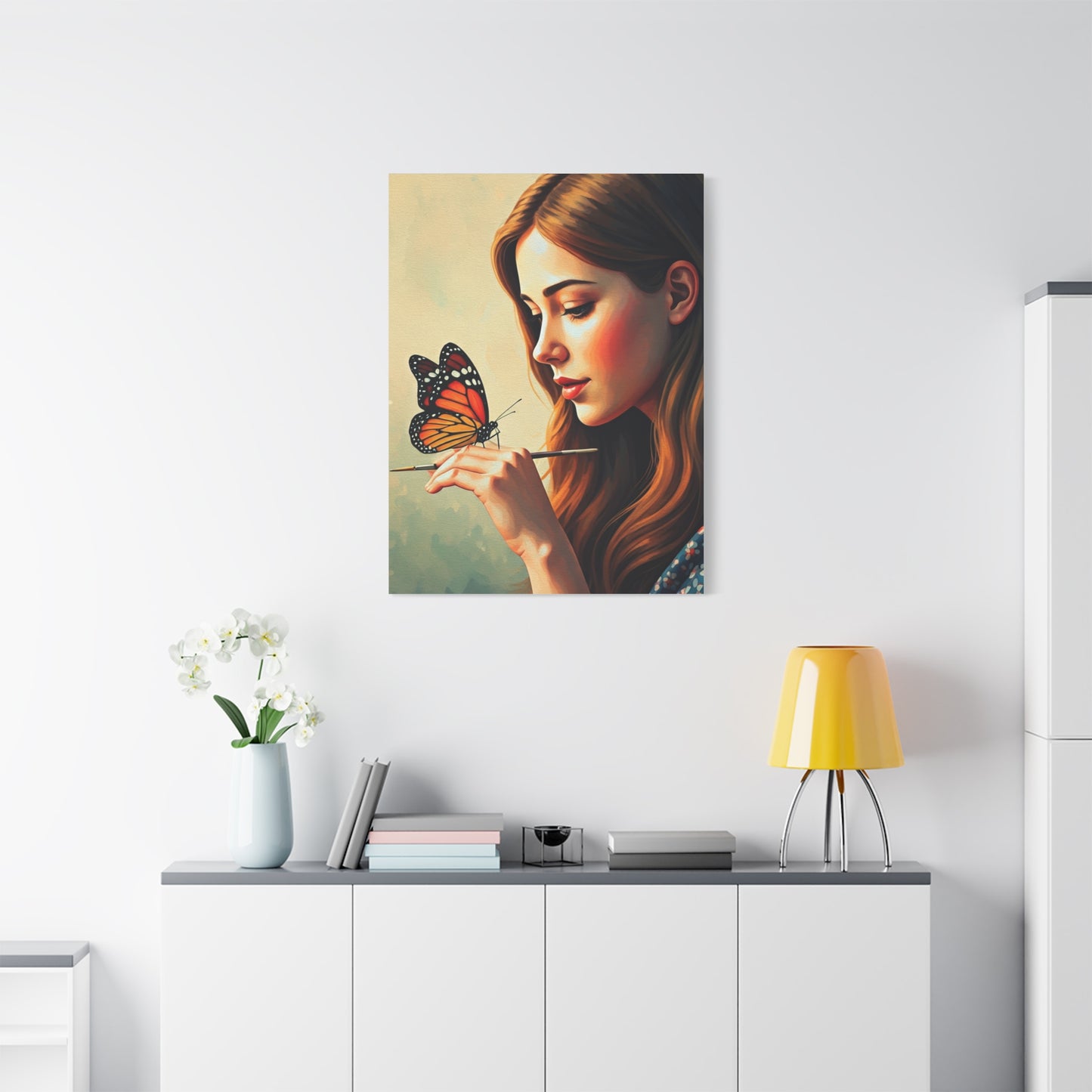 Butterfly Inspiration Portrait Wall Art & Canvas Prints