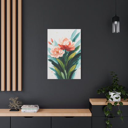 Blush Floral Botanical Wall Art & Canvas Prints