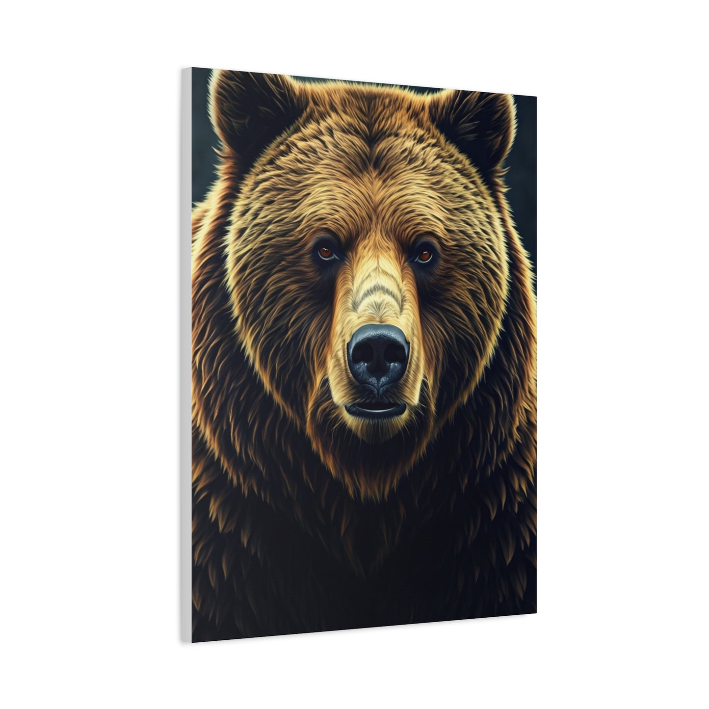 Majestic Brown Bear Portrait Wall Art & Canvas Prints