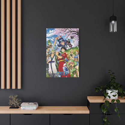 One Piece Wano Country Crew Poster Wall Art & Canvas Print