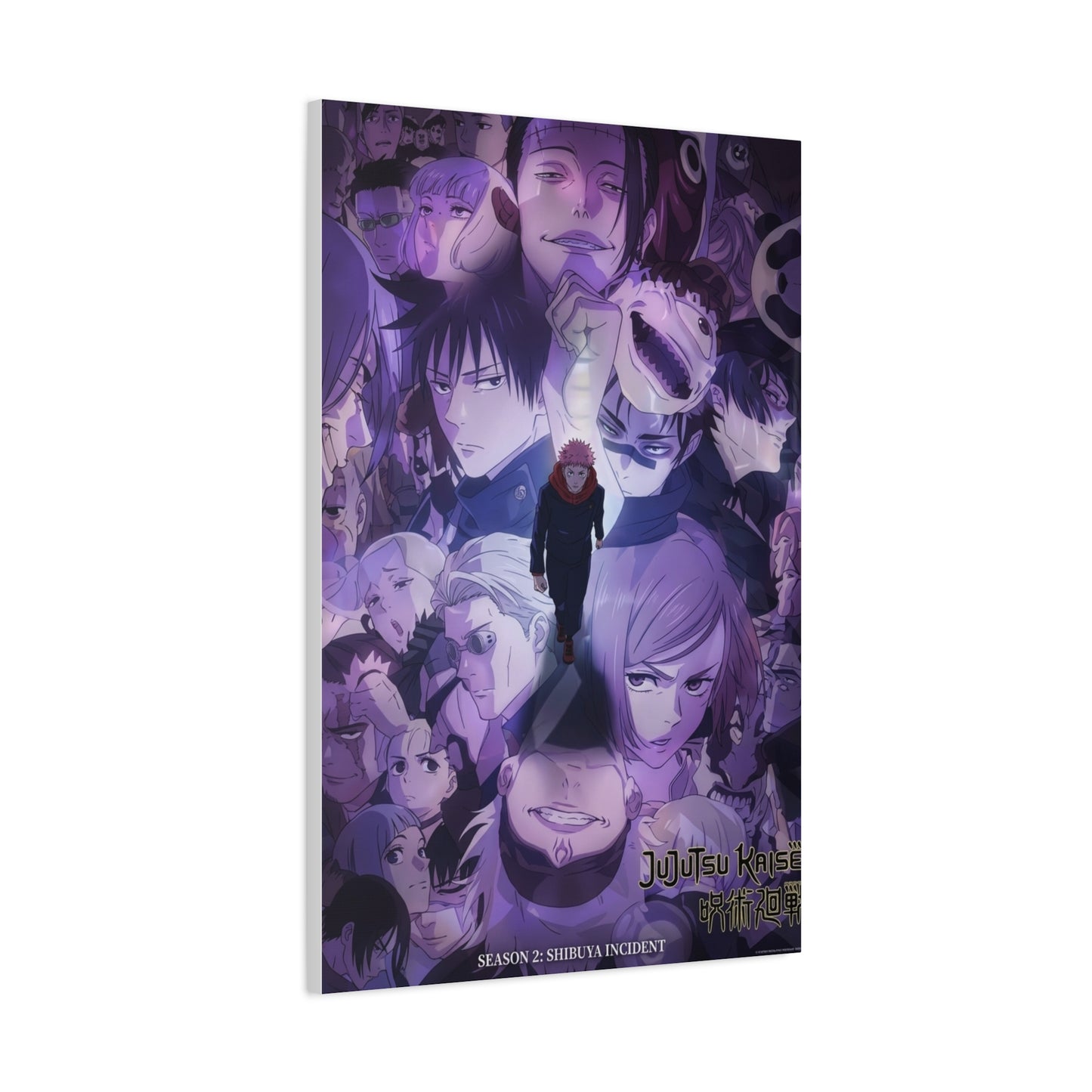 Jujutsu Kaisen Season 2: Shibuya Incident Poster Wall Art & Canvas Print