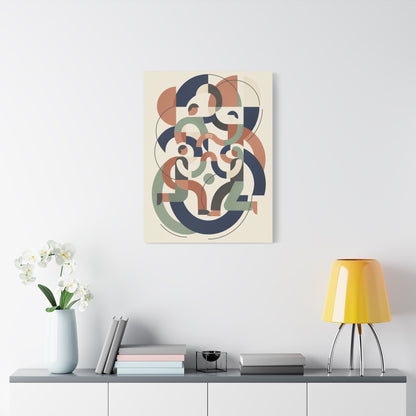 Abstract Collaboration Geometry Wall Art & Canvas Print