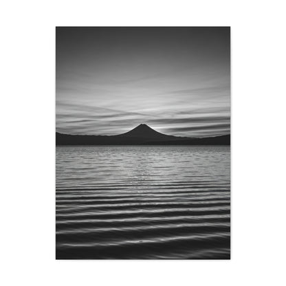 Serene Horizon Mountain Reflection Wall Art & Canvas Prints