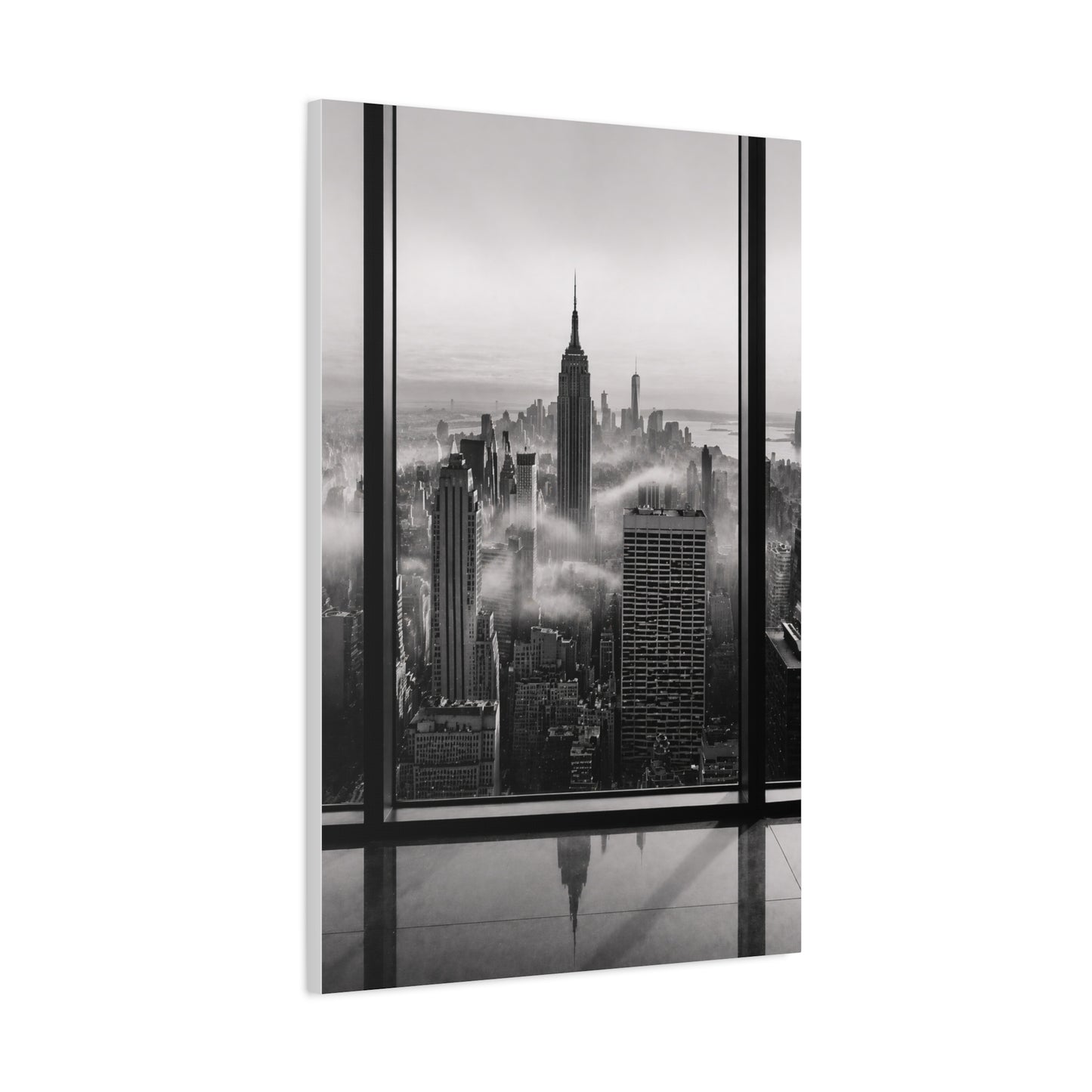 Empire State Window Perspective Wall Art & Canvas Print