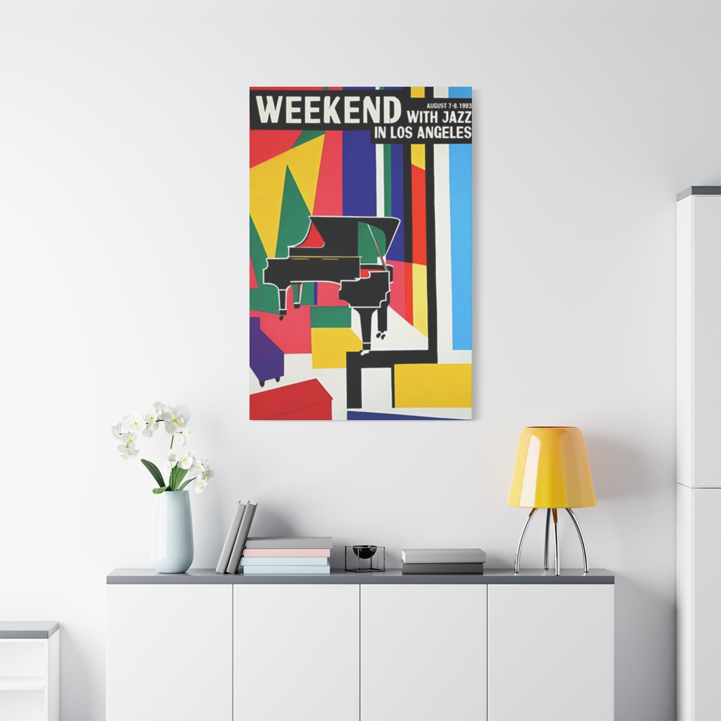 Weekend With Jazz In Los Angeles Wall Art & Canvas Prints