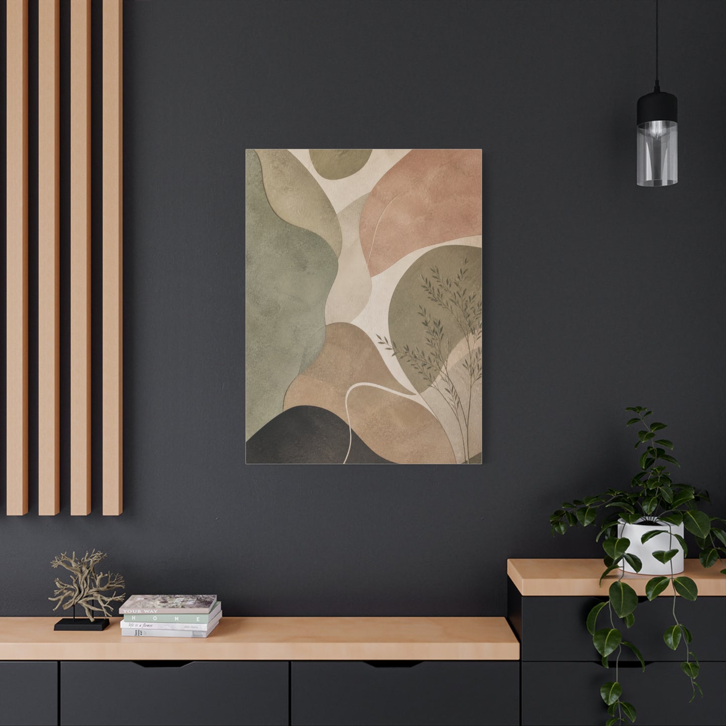 Biomorphic Organic Abstract Wall Art & Canvas Print