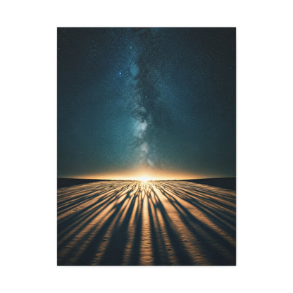 Milky Way Horizon Glow Wall Art & Canvas Prints