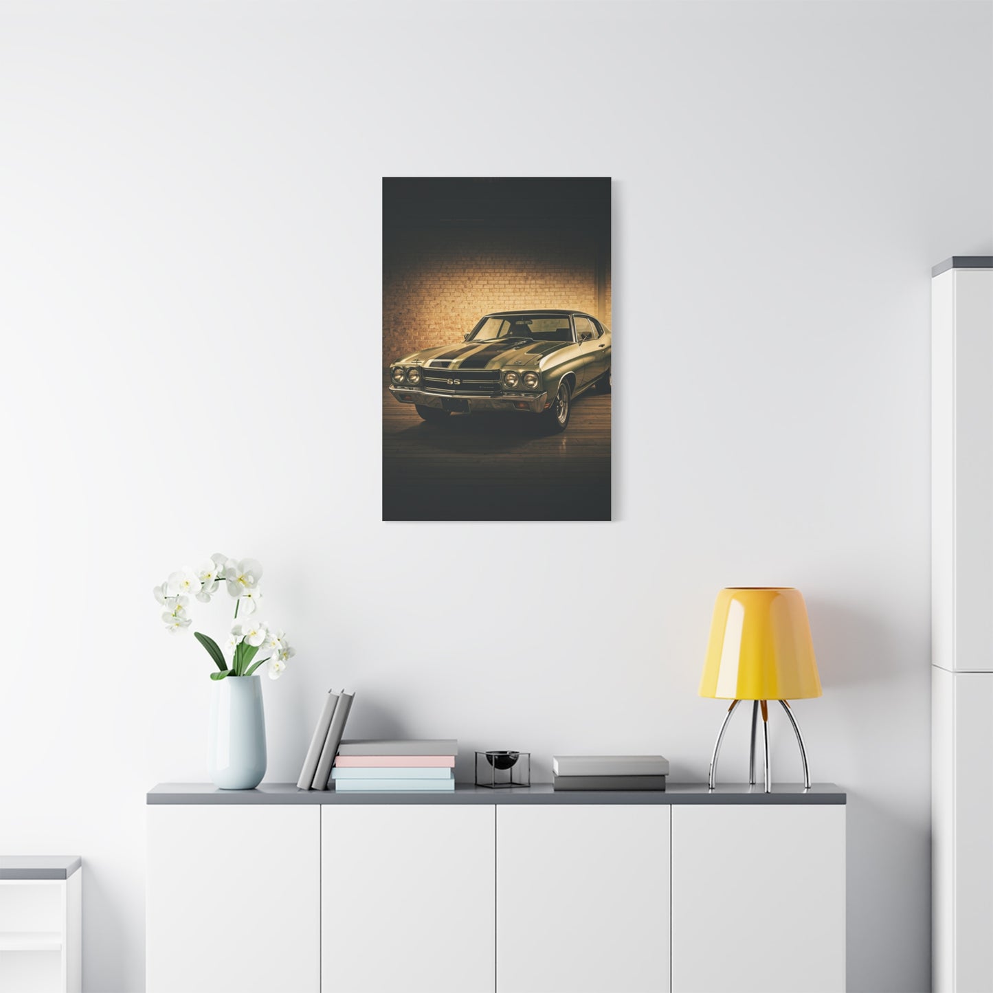 Chevrolet Chevelle SS Classic Americana Wall Art & Canvas Prints