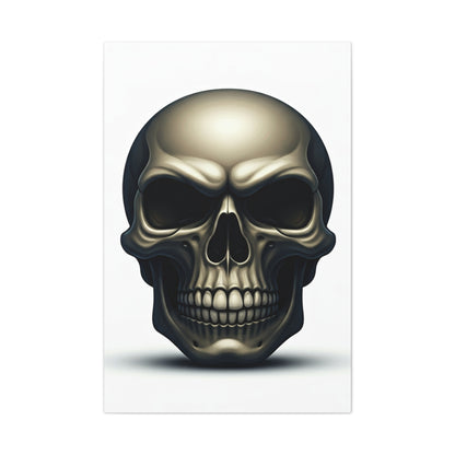 Classic Metallic Skull Wall Art & Canvas Prints