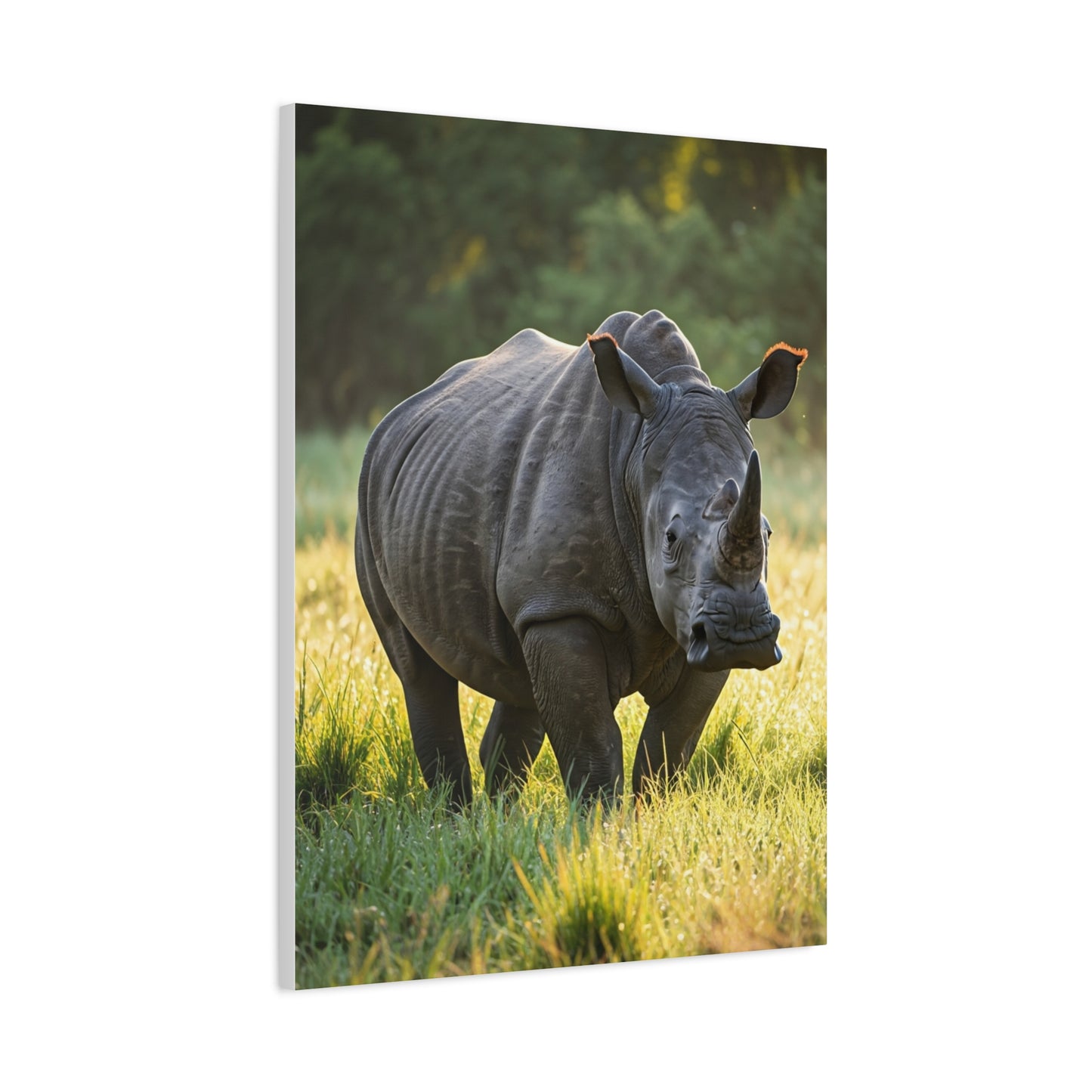 Quiet Strength Rhino Wall Art & Canvas Prints