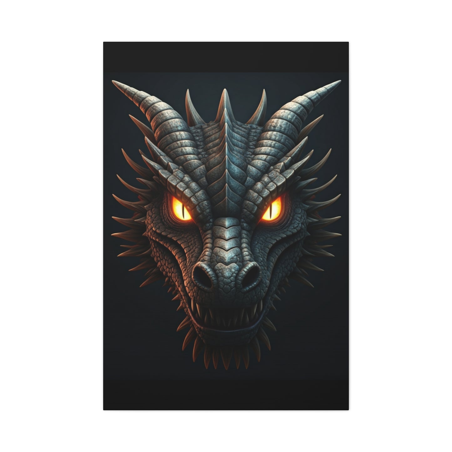 Infernal Dragon Sovereign Wall Art & Canvas Print