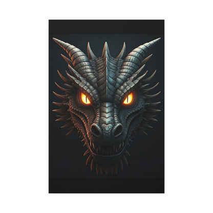 Infernal Dragon Sovereign Wall Art & Canvas Print